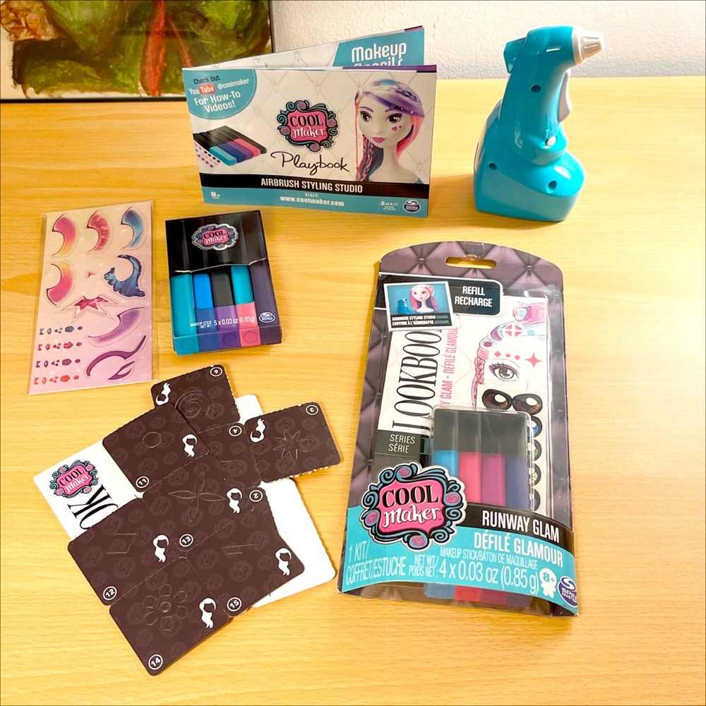 Cool Maker Airbrush Styling Tool & 2 Refills